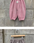 Little Foxx – Wide Ribbed Banded Pants