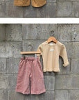 Little Foxx – Cotton Ribbed Plain Tee