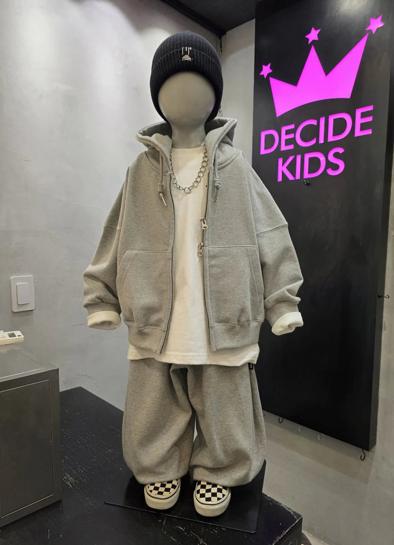 Little Foxx – Twin Loose Hood Zip-up