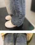 Little Foxx – Washed Denim Pants