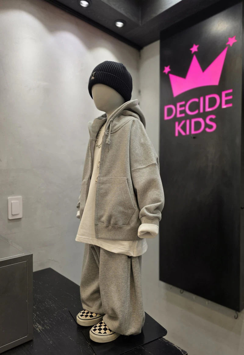 Little Foxx – Twin Loose Hood Zip-up