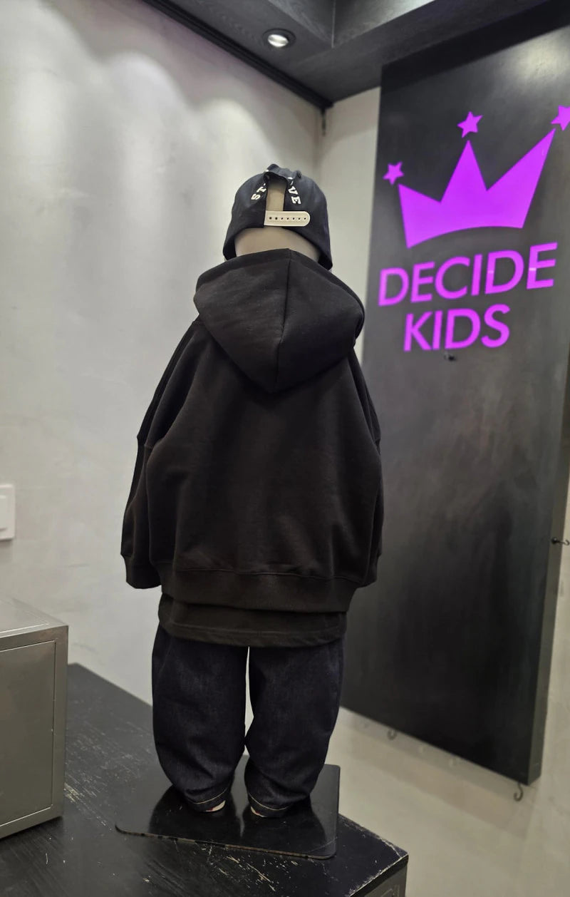 Little Foxx – Twin Loose Hood Zip-up
