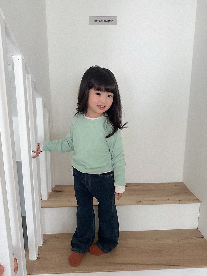 Little Foxx – Chenille Bootcut Denim Pants