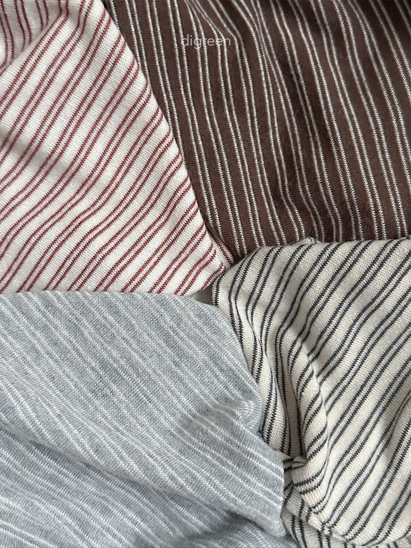 Striped Latte Tee