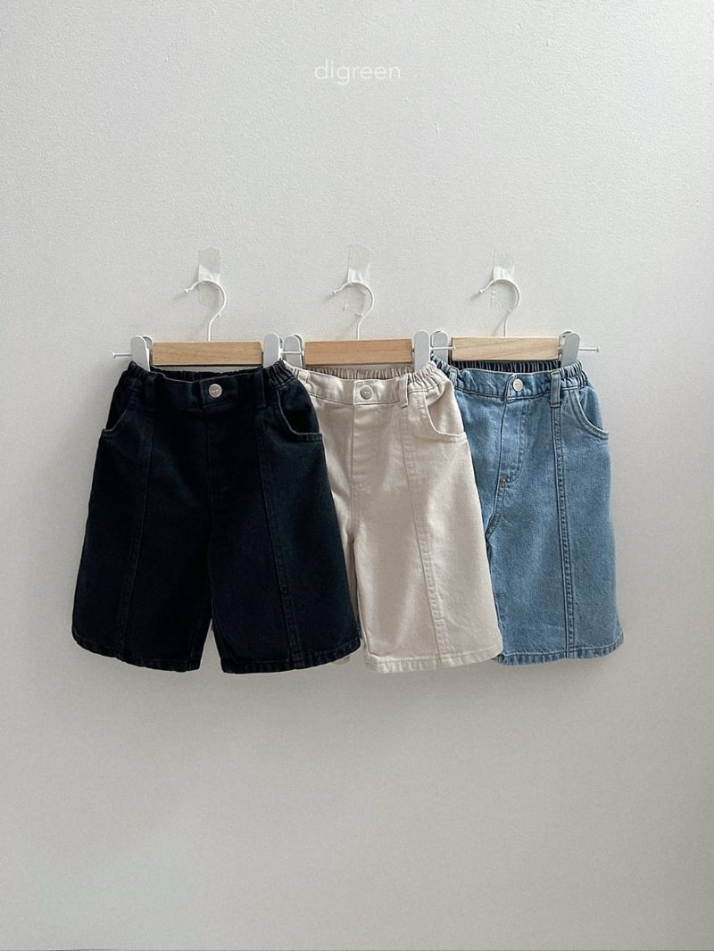 Panel Bermuda Pants