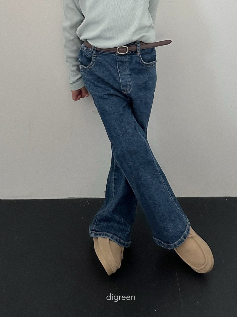 Bootcut Denim Pants