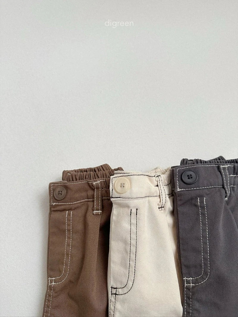 Stitch Bermuda Pants