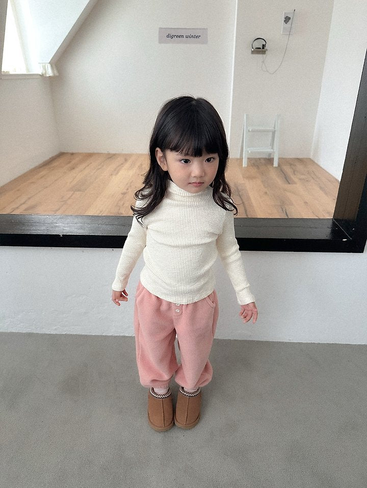 Little Foxx – Toffee Turtleneck Tee