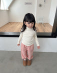 Little Foxx – Toffee Turtleneck Tee