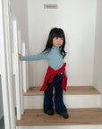 Little Foxx – Chenille Bootcut Denim Pants