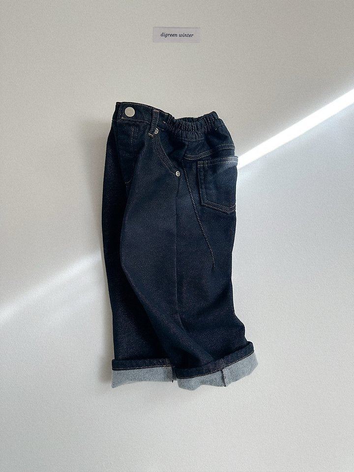Little Foxx – Knot Dart Denim Pants