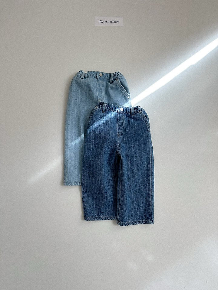 Little Foxx – Quilted Denim Pants
