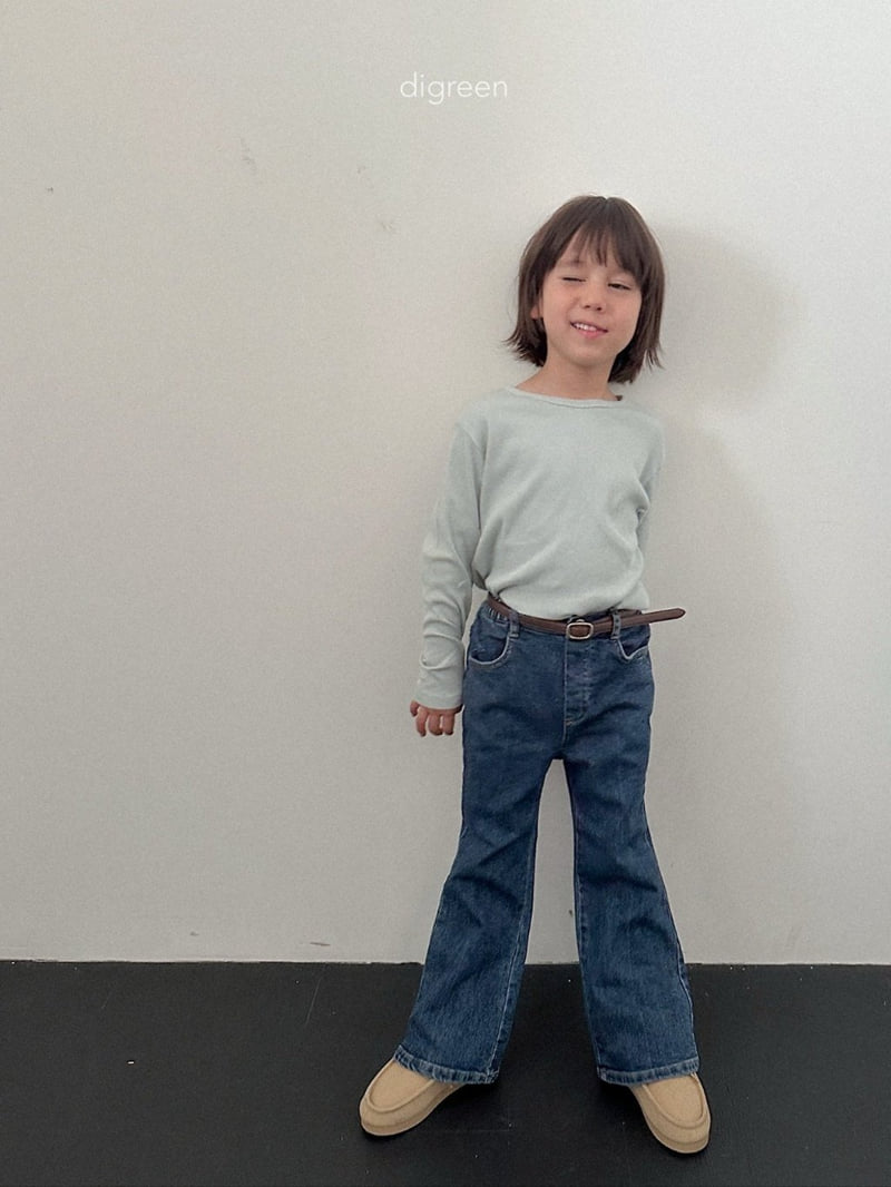 Bootcut Denim Pants