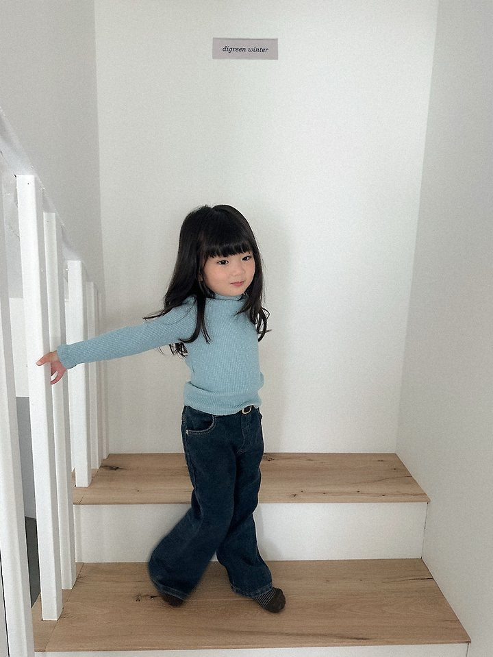 Little Foxx – Chenille Bootcut Denim Pants