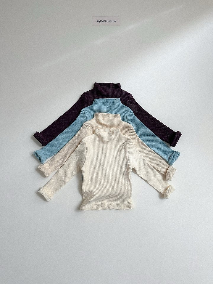 Little Foxx – Toffee Turtleneck Tee