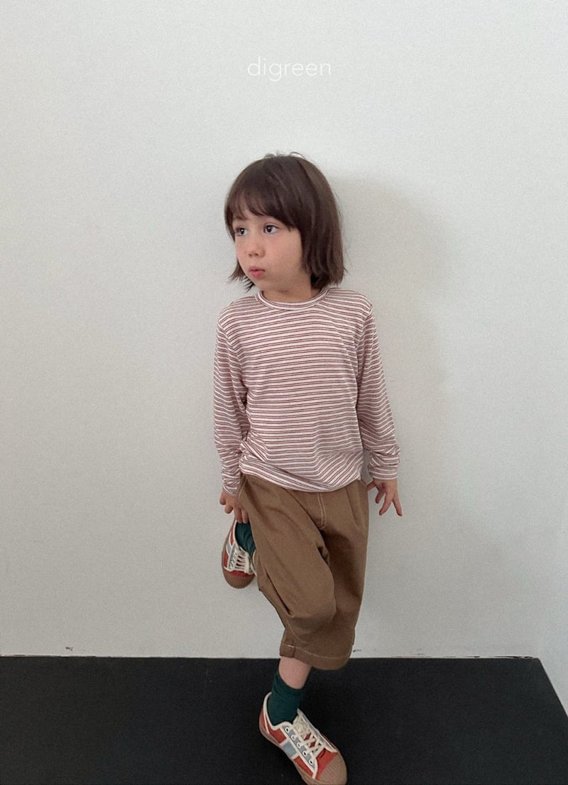 Striped Latte Tee