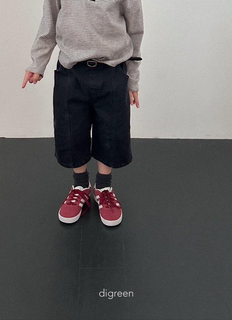 Panel Bermuda Pants