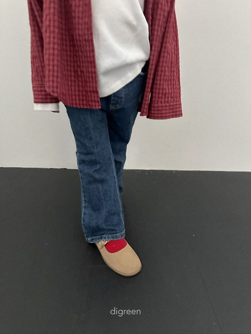 Bootcut Denim Pants