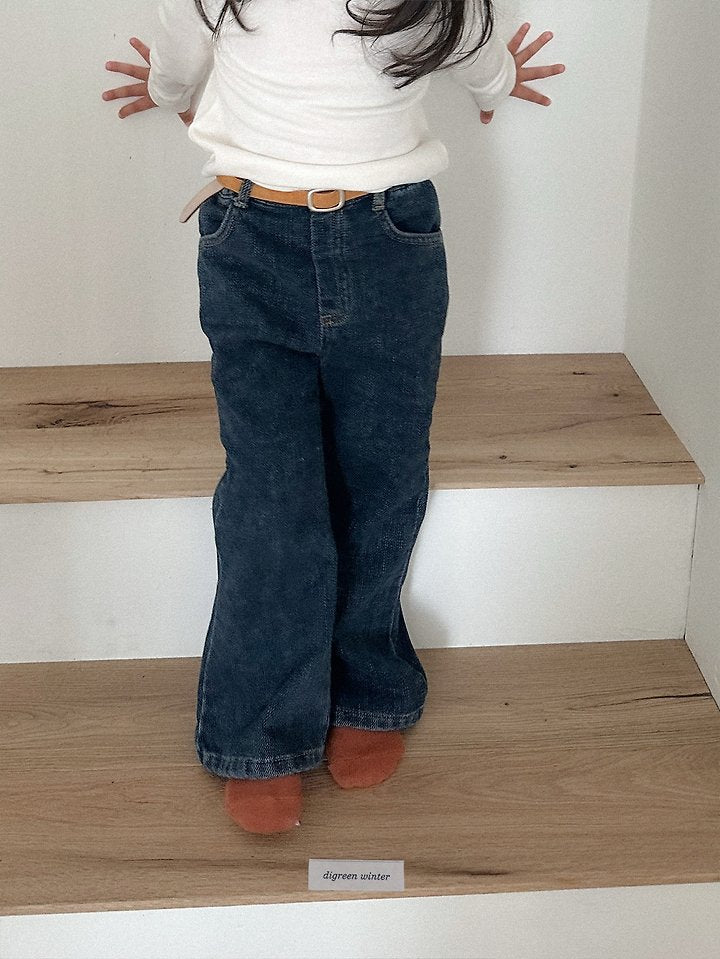 Little Foxx – Chenille Bootcut Denim Pants