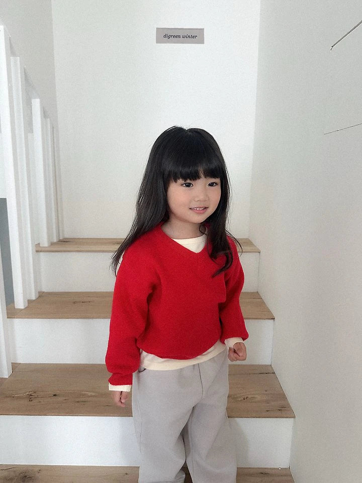 Little Foxx – Cozy V-Neck Knit