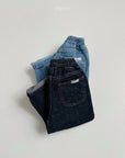 Dot Denim Pants