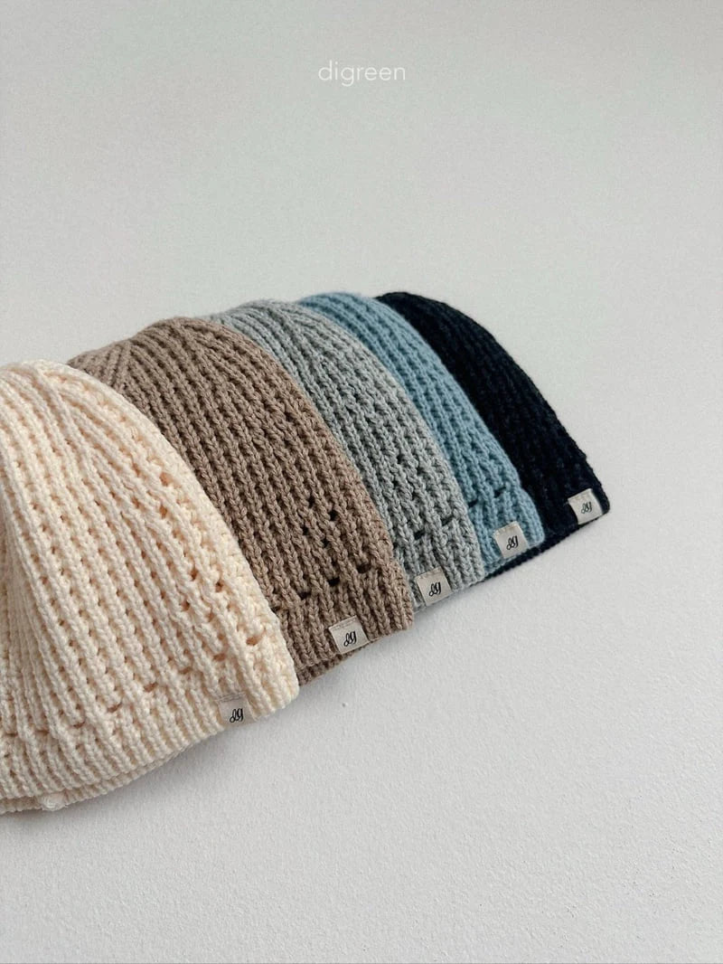 Eyelet Beanie