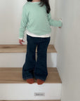 Little Foxx – Chenille Bootcut Denim Pants