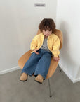 Little Foxx – Quilted Denim Pants