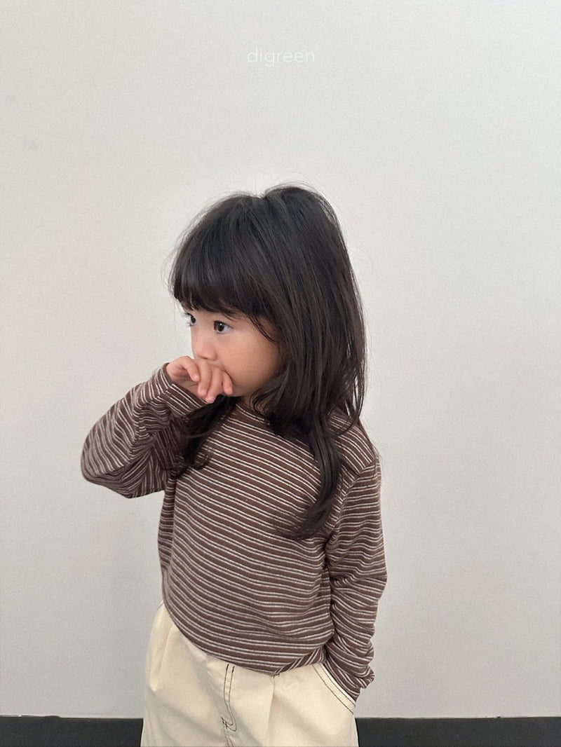 Striped Latte Tee
