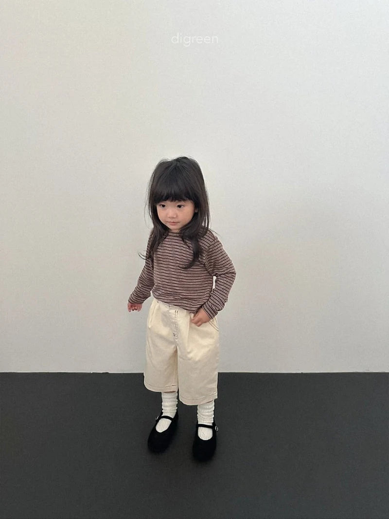 Stitch Bermuda Pants