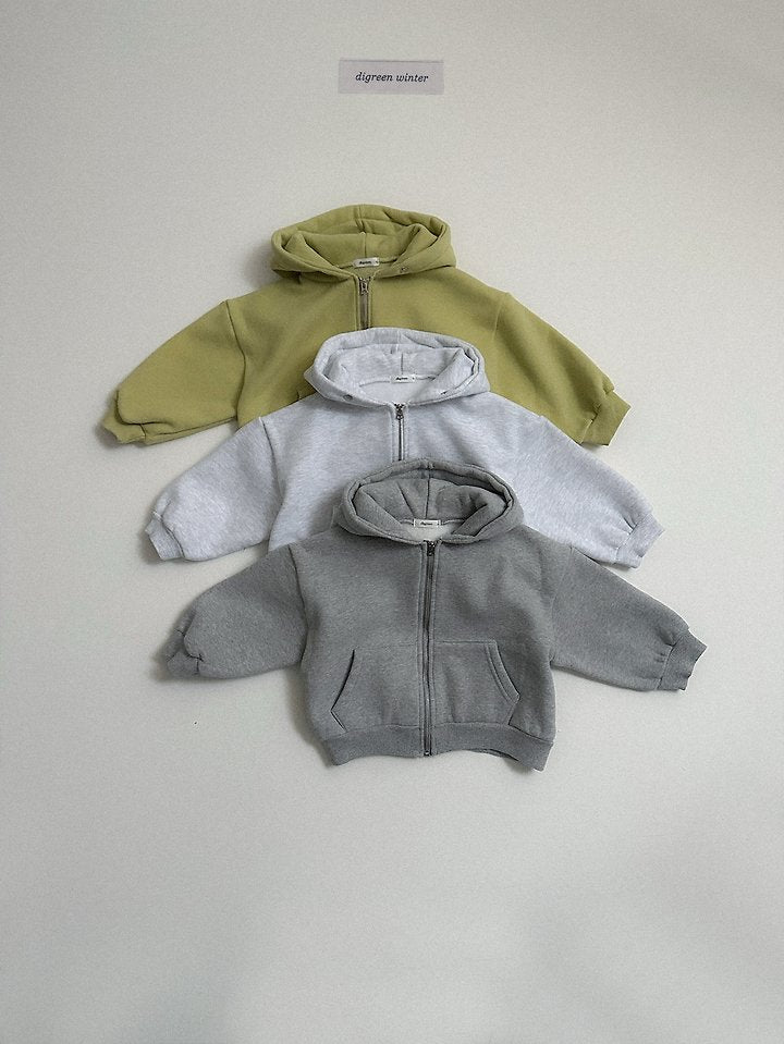 Little Foxx – Caramel Hooded Zip-Up
