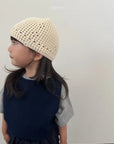Eyelet Beanie