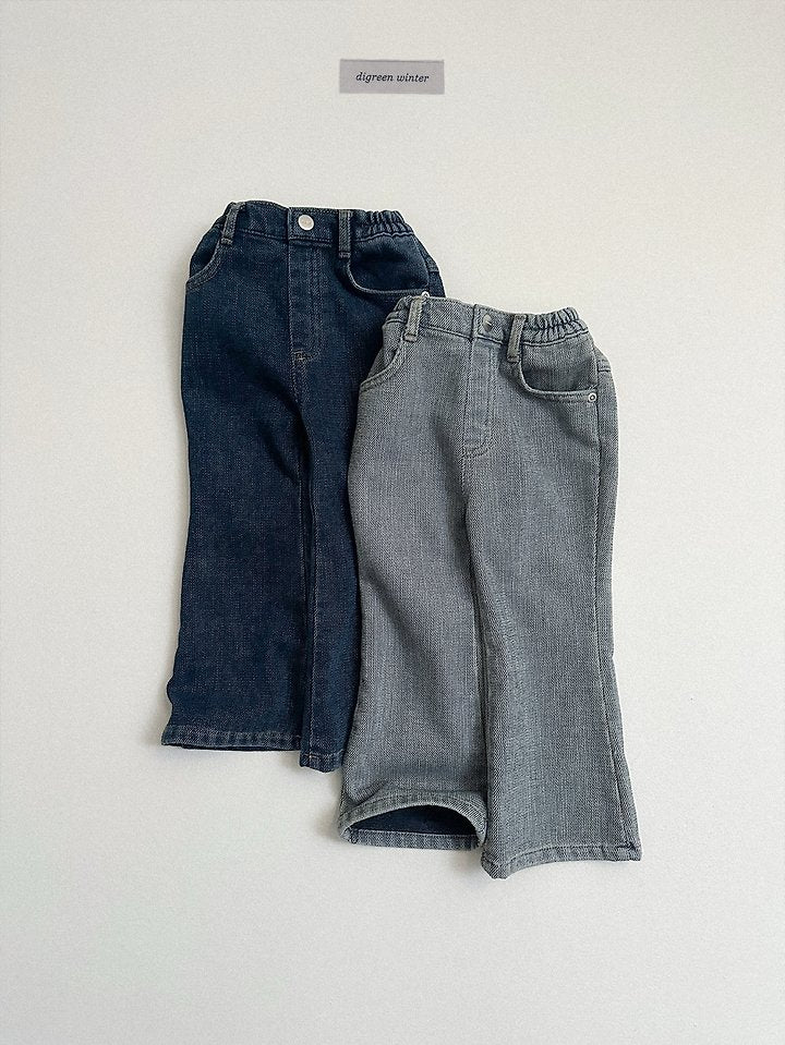 Little Foxx – Chenille Bootcut Denim Pants