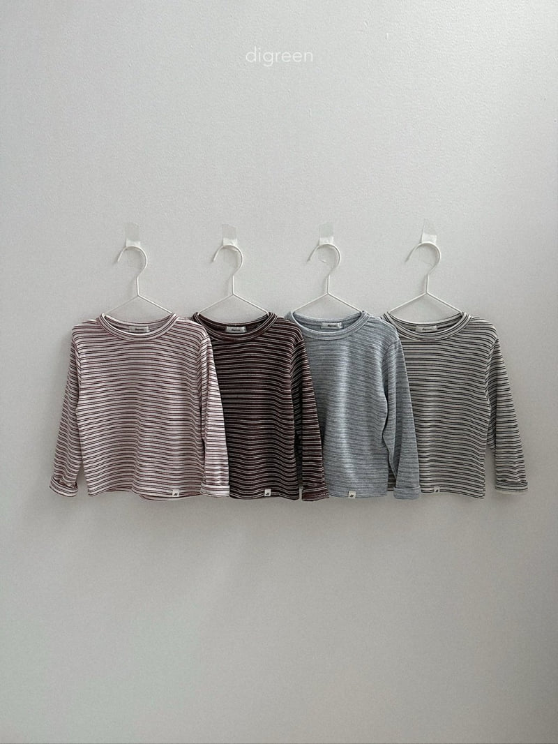 Striped Latte Tee
