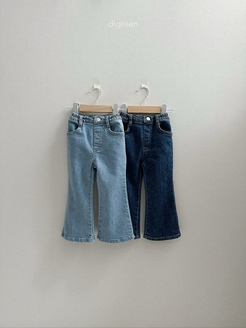 Bootcut Denim Pants
