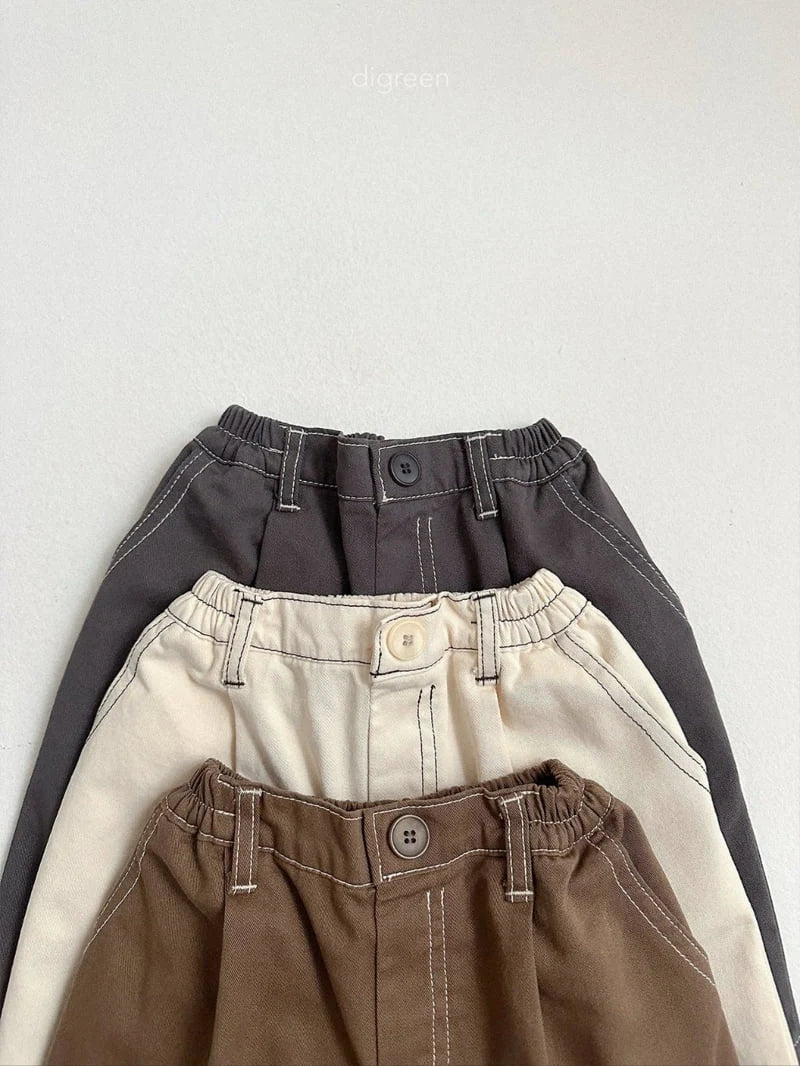 Stitch Bermuda Pants