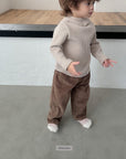 Little Foxx – Waffle Hooded Tee