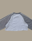 Little Foxx – Lace Raglan Crop Tee
