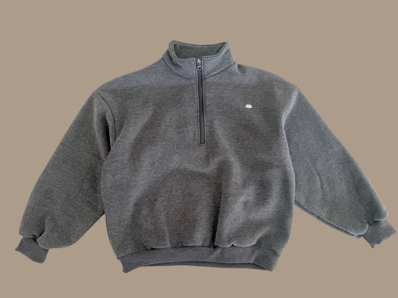 Little Foxx – Double Fleece Half Zip-up