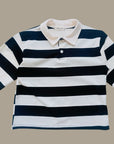 Little Foxx – Autumn Stripe Collar Tee