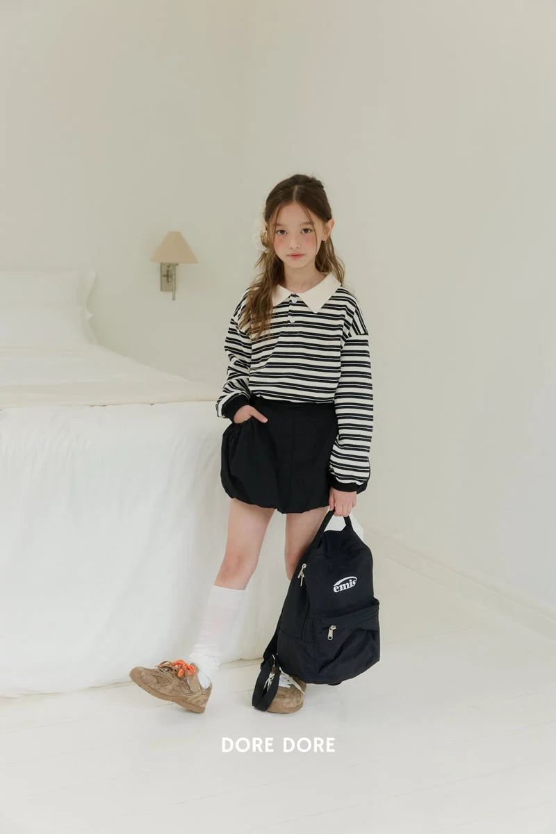 Little Foxx – Little Stripe Collar Tee