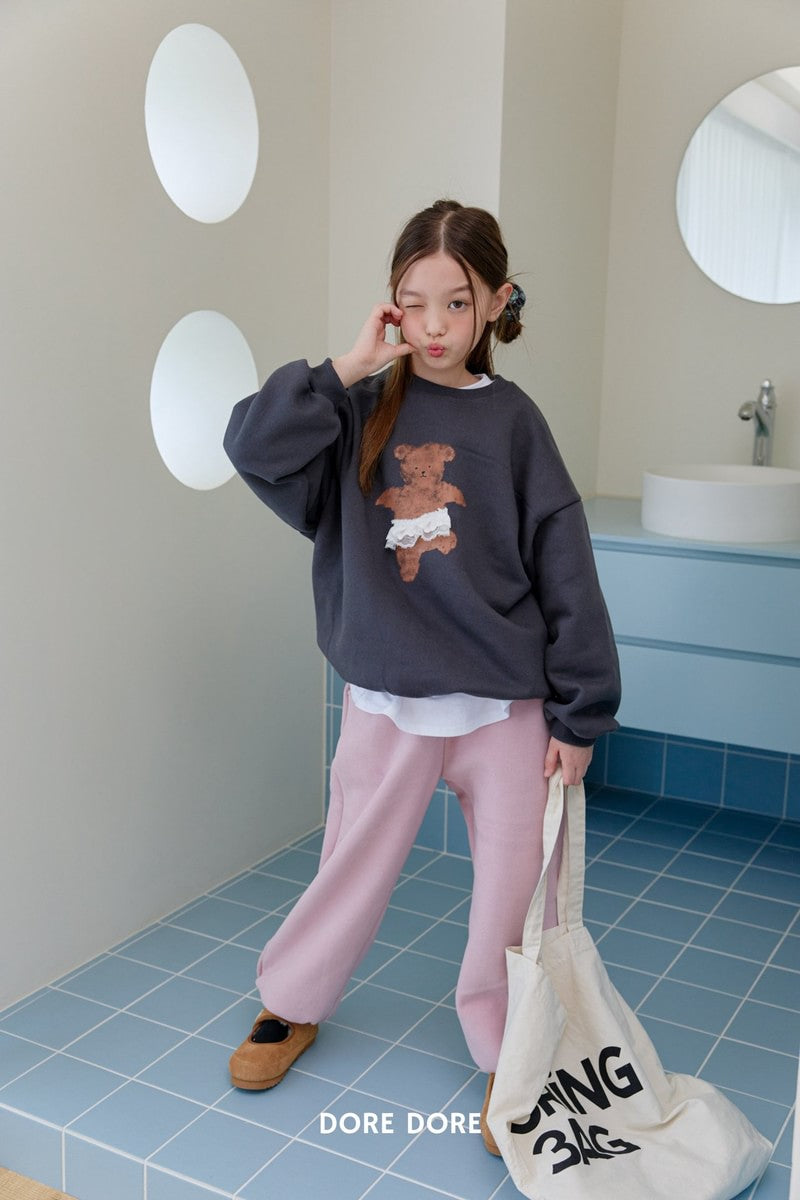 Little Foxx – Double Fleece Skirt Bear Sweatshirt
