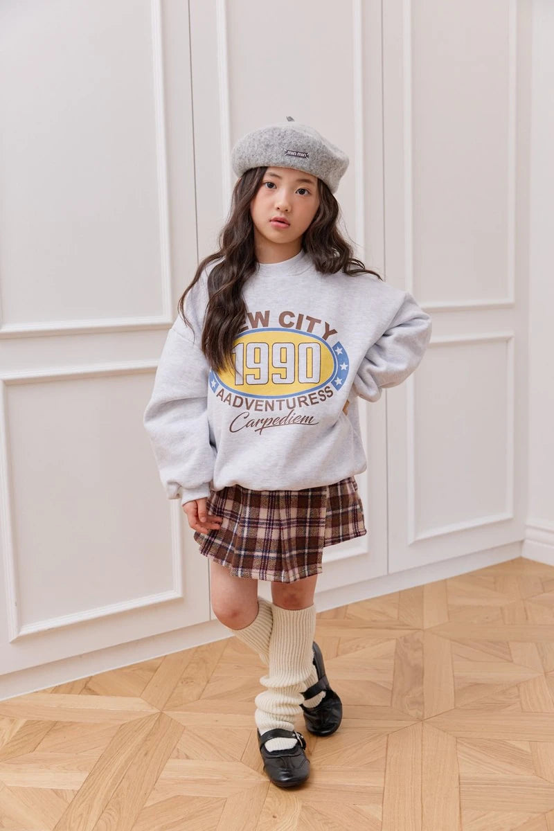 Little Foxx – Velour Woolen Check Shorts