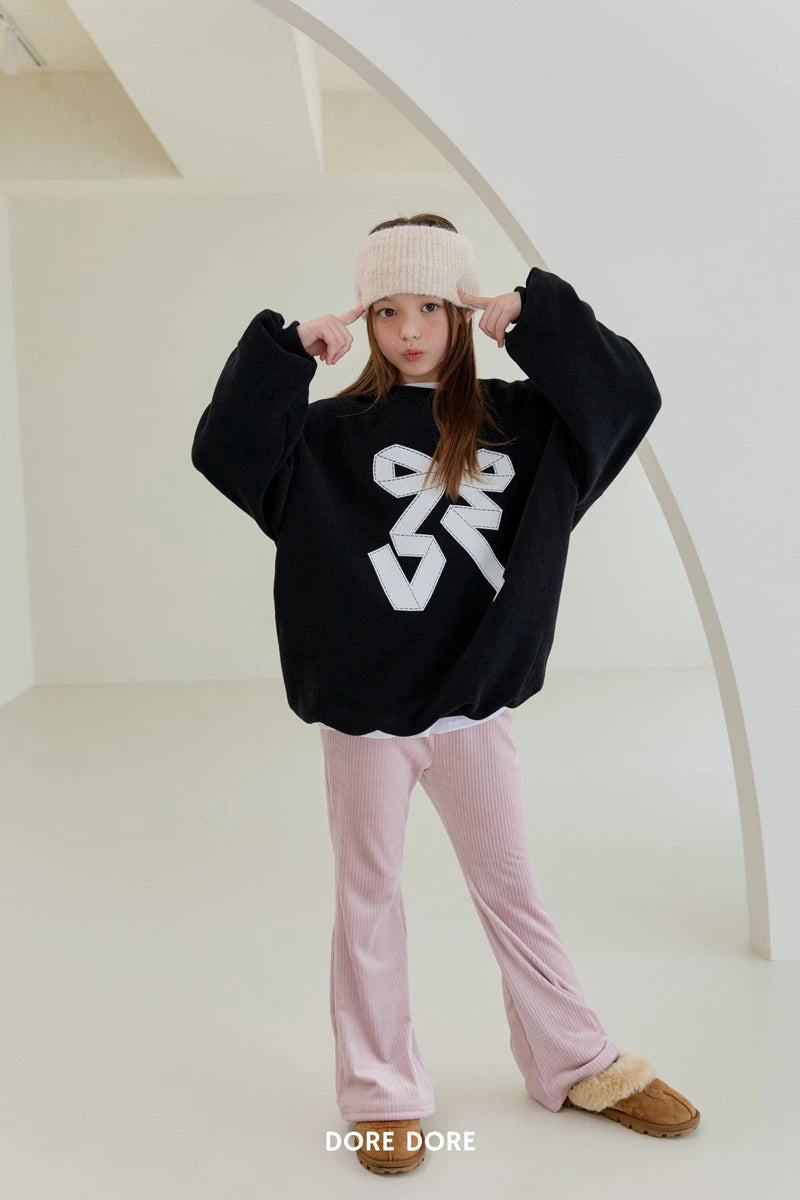 Little Foxx – Double Fleece Ribbon Sweatshirt