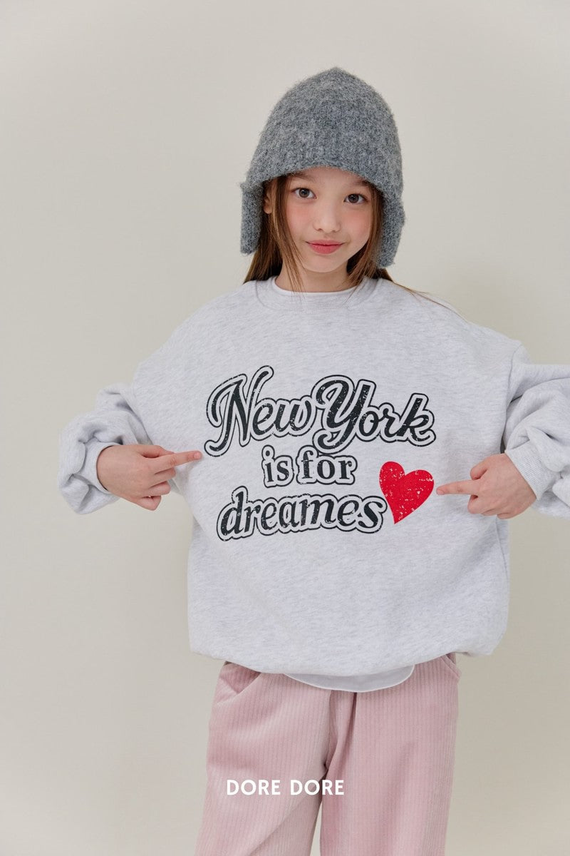 Little Foxx – Double Fleece New York Sweatshirt
