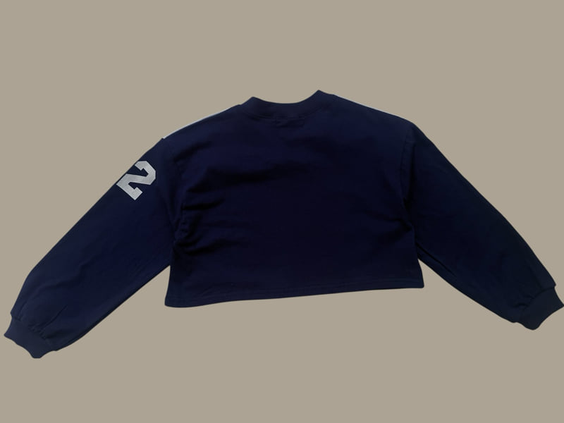 Little Foxx – V-Color Block Crop Tee