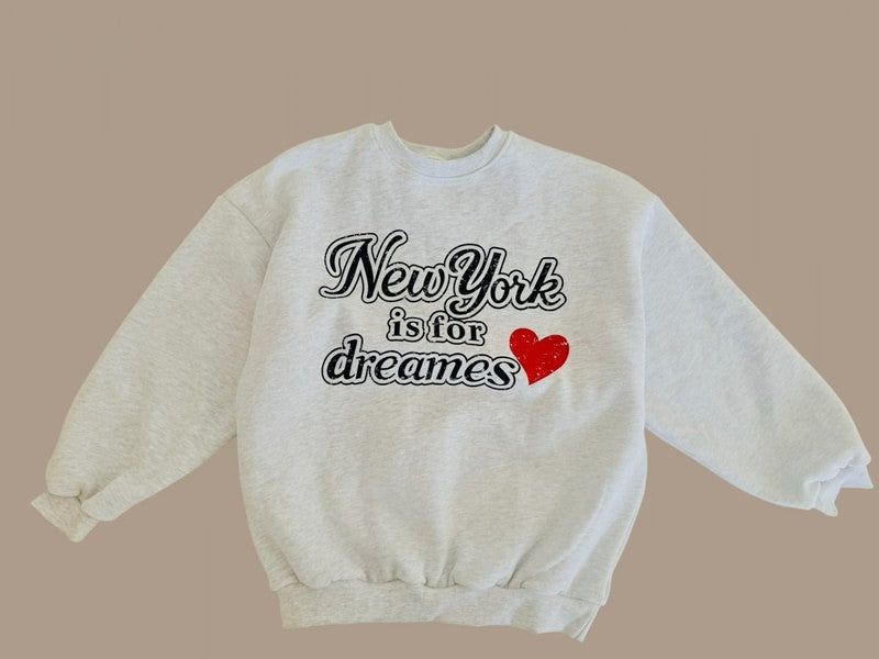 Little Foxx – Double Fleece New York Sweatshirt