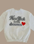 Little Foxx – Double Fleece New York Sweatshirt