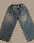 Little Foxx – Front Pleated Denim Pants