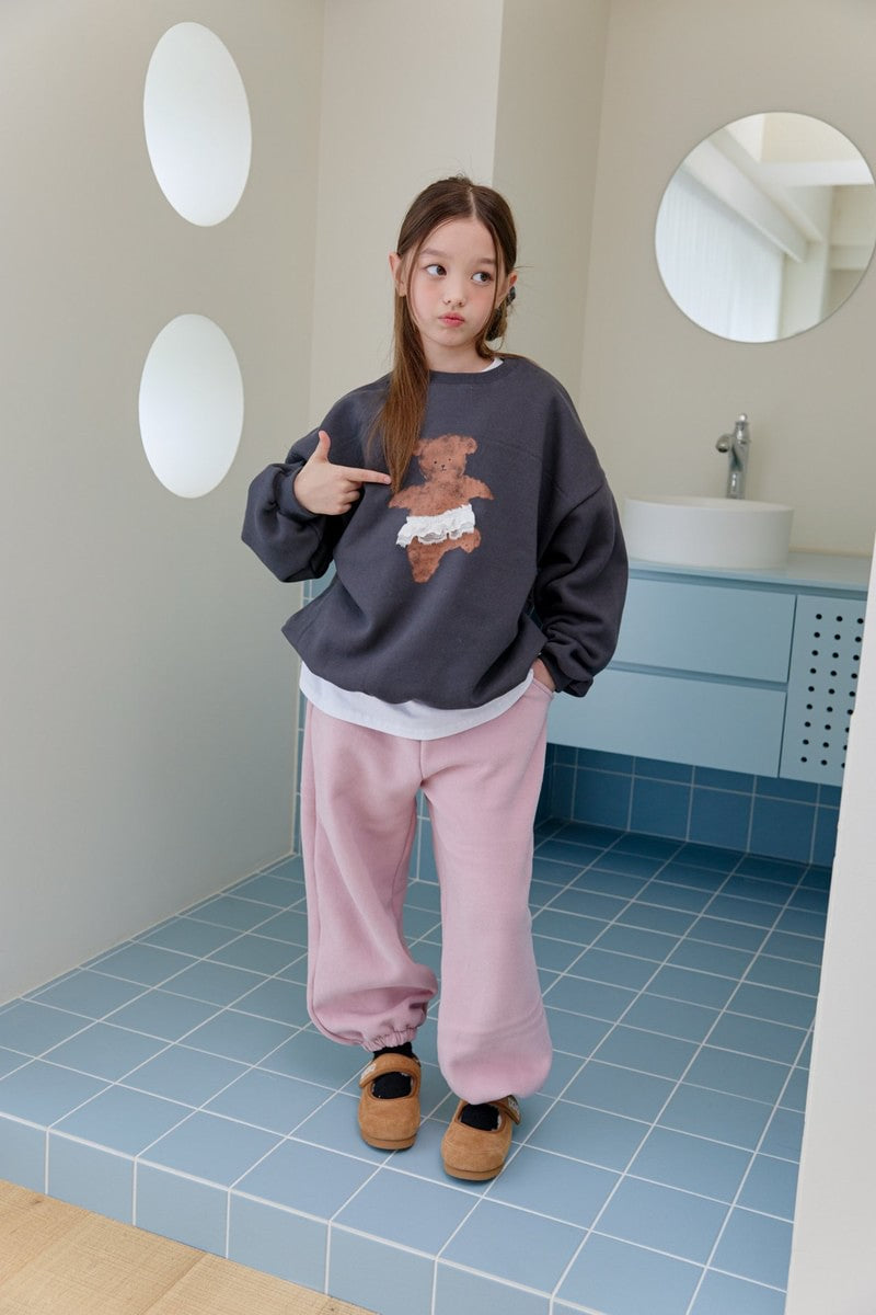 Little Foxx – Double Fleece Skirt Bear Sweatshirt